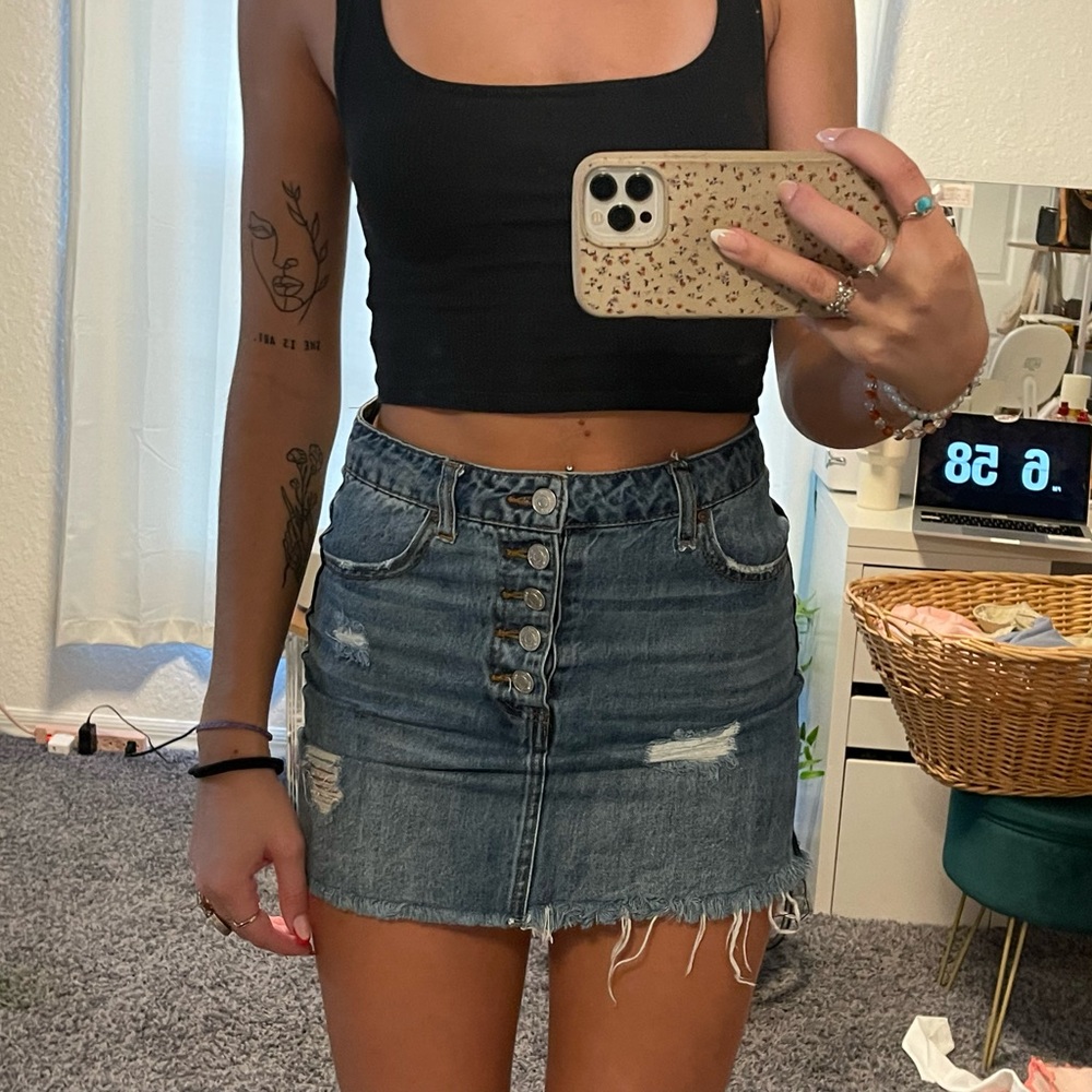 RSQ Collective Denim Skirt